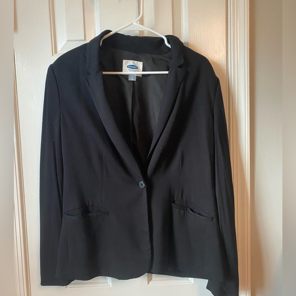 Old Navy Black Suiting Jacket